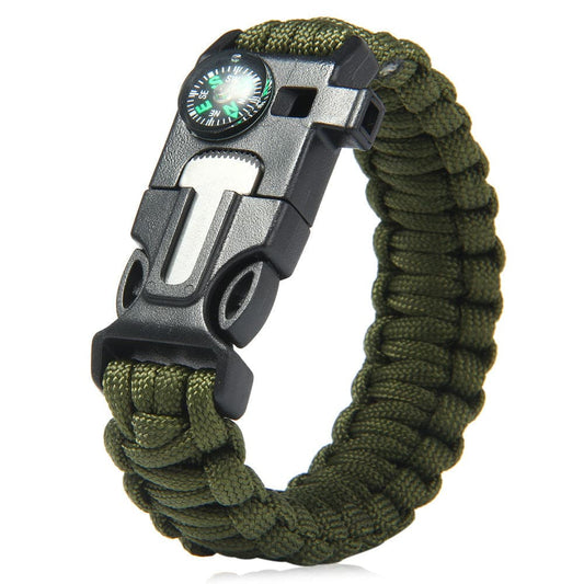 5 In 1 Tactical Movement Paracord Survival Bracelet-0