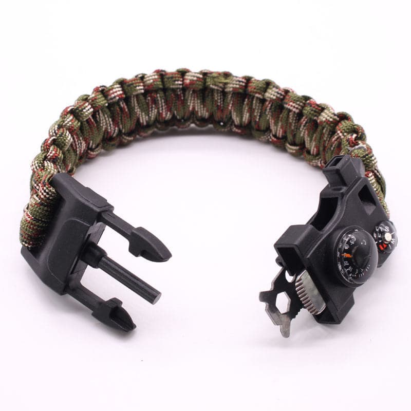 5 In 1 Tactical Movement Paracord Survival Bracelet-4