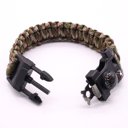 5 In 1 Tactical Movement Paracord Survival Bracelet-4