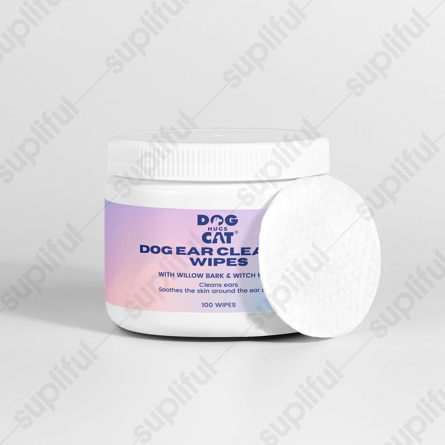 Dog Hugs Cat - Dog Ear Cleaner Wipes - Toddcraft