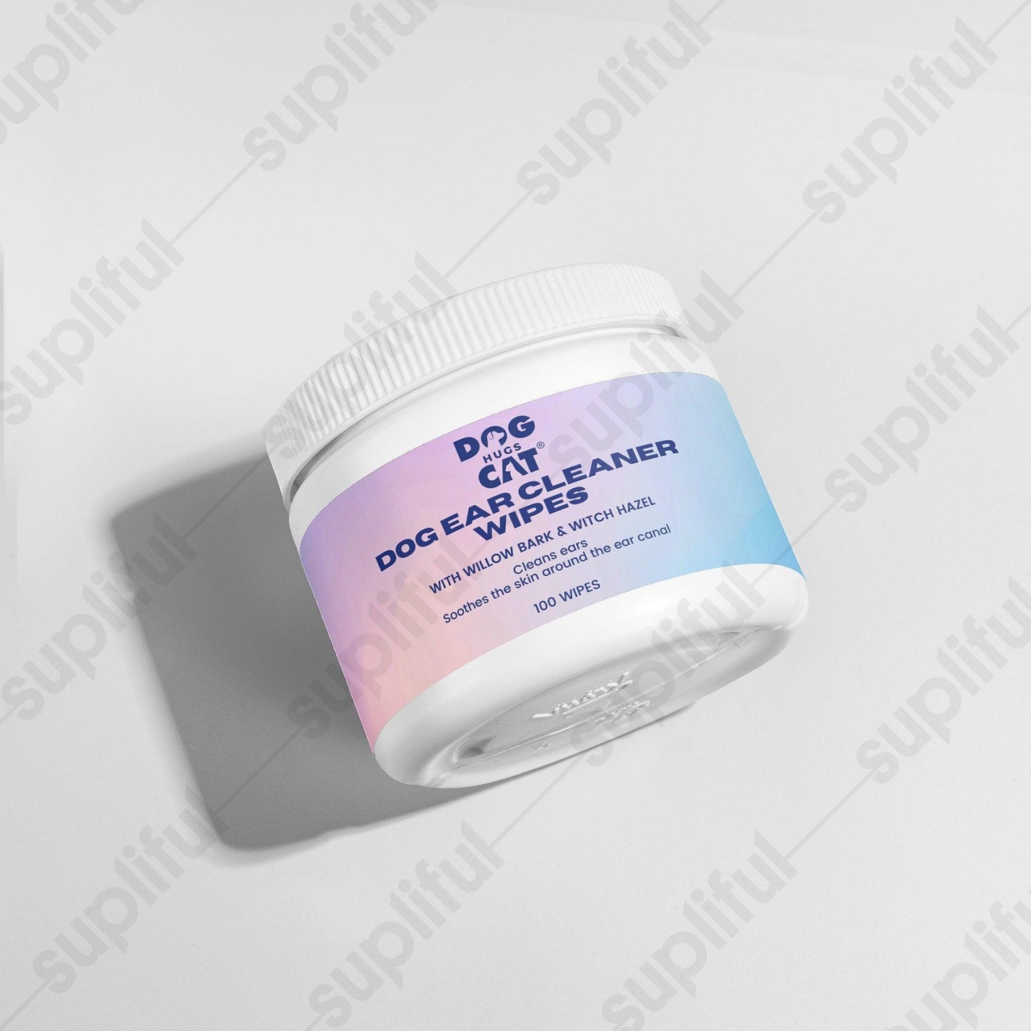 Dog Hugs Cat - Dog Ear Cleaner Wipes - Toddcraft