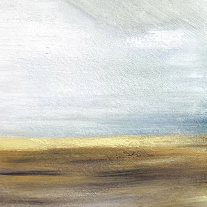 The Horizon Gold Floater Frame Painting Wall Art - Toddcraft
