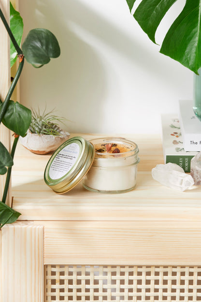 Abundance Candle / Ritual Candle / Intention Candle / Hand Poured - Toddcraft