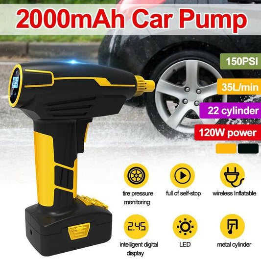Portable Tire Inflator Air Pump - Toddcraft