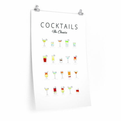 Cocktails Art Poster Decor - Toddcraft