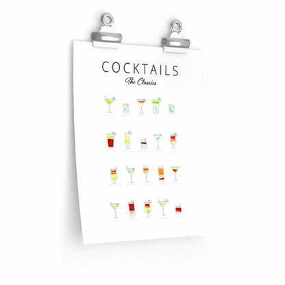 Cocktails Art Poster Decor - Toddcraft