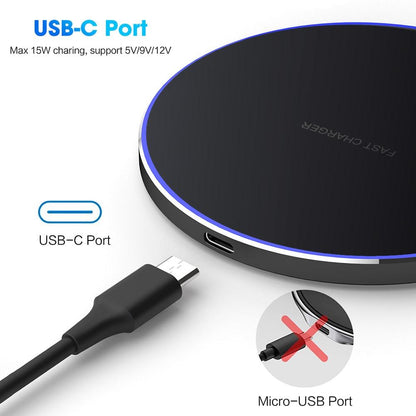 Dragon W9 30W Wireless Charging Pad - Toddcraft