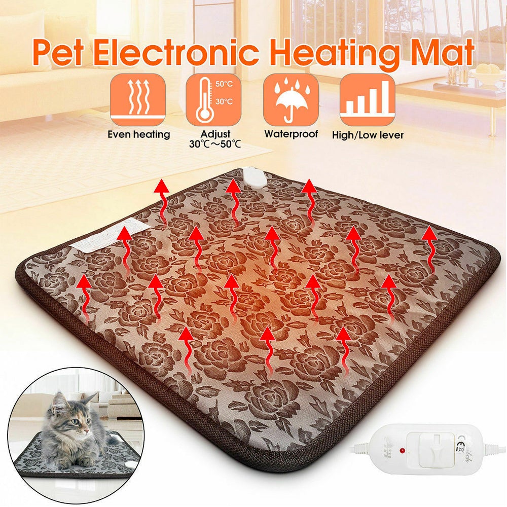Thermal Heating Waterproof Bed Pad for Pets with Adjustable - Toddcraft