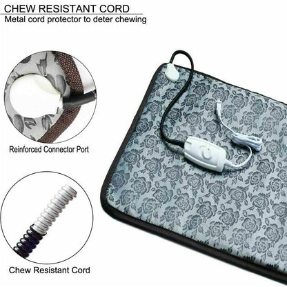 Thermal Heating Waterproof Bed Pad for Pets with Adjustable - Toddcraft