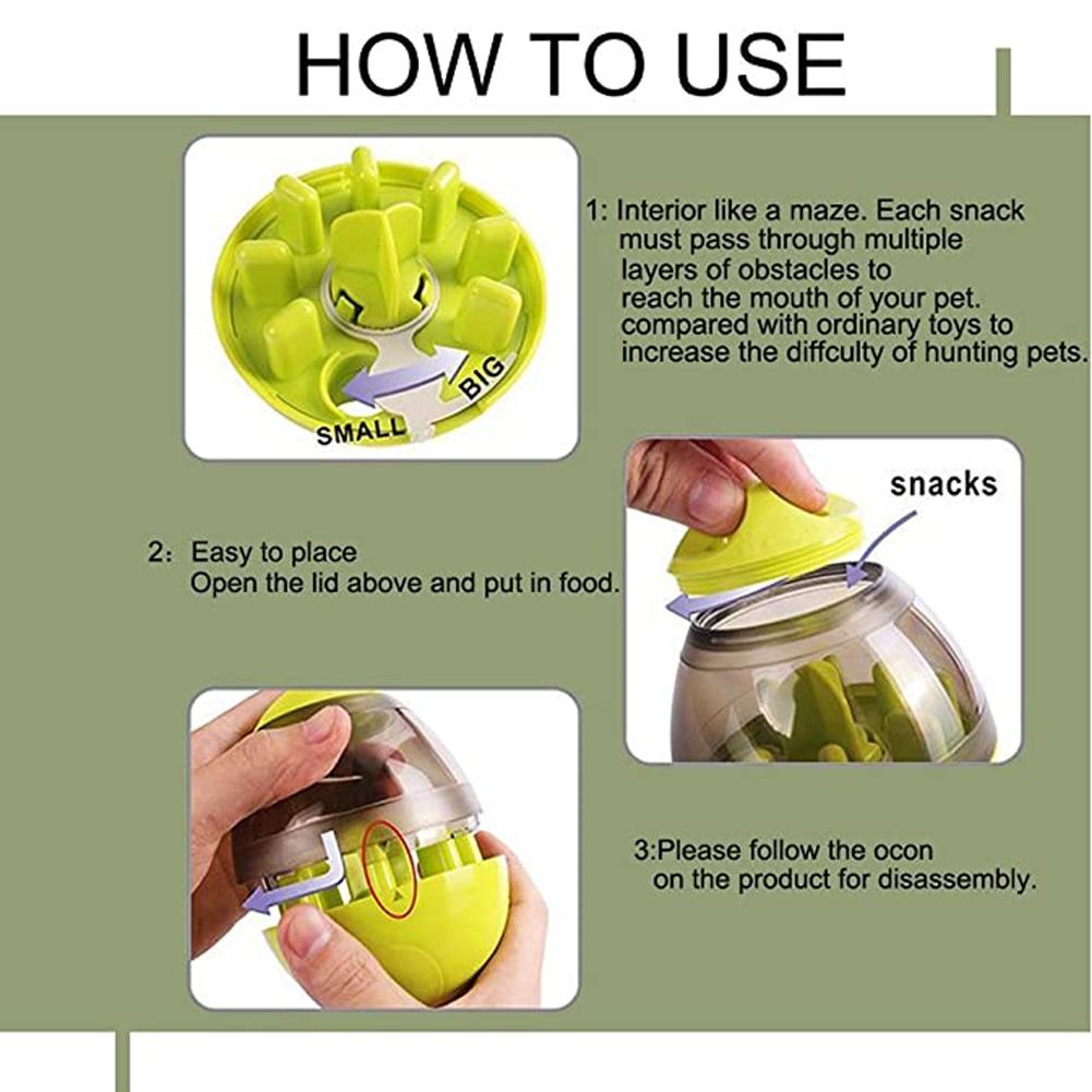 Dogs and Cats Food Dispenser Tumbler - Toddcraft