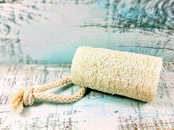 Organic Natural 4" Loofah, loofa, luffa, vegan - Toddcraft