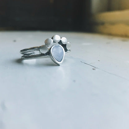 Moondrop Moonstone Ring - Toddcraft